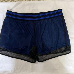 Ladies Demi Levato mesh Fabletics running short